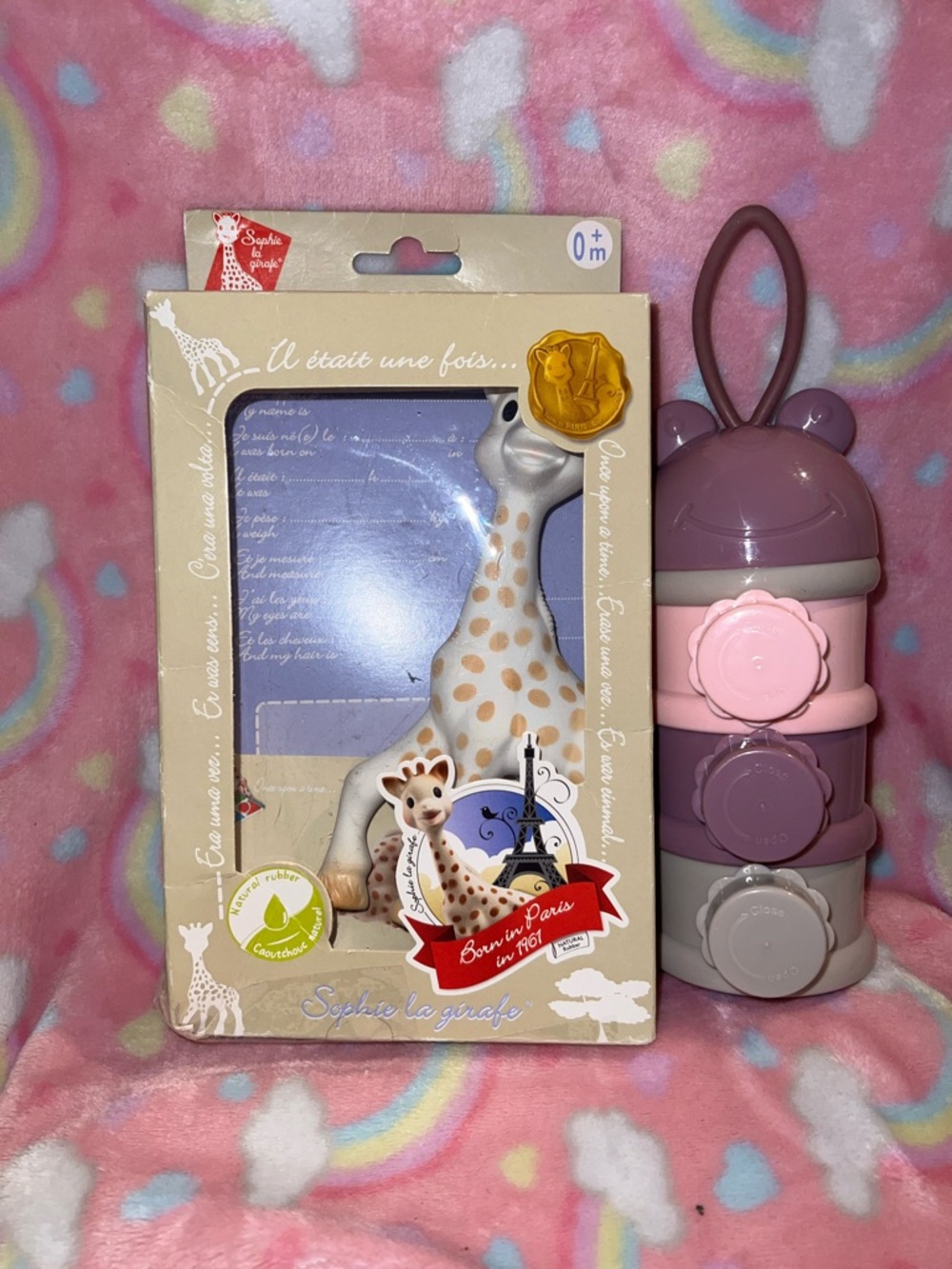 Sophie la girafe Teether Toy - Cream with Brown Spots
